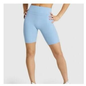 Gymshark x Whitney Simmons v3 cycling shorts in goal blue size small